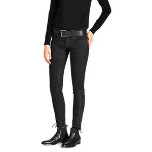 NWT $245 Ralph Lauren Lace-Up Tompkins Skinny 👖